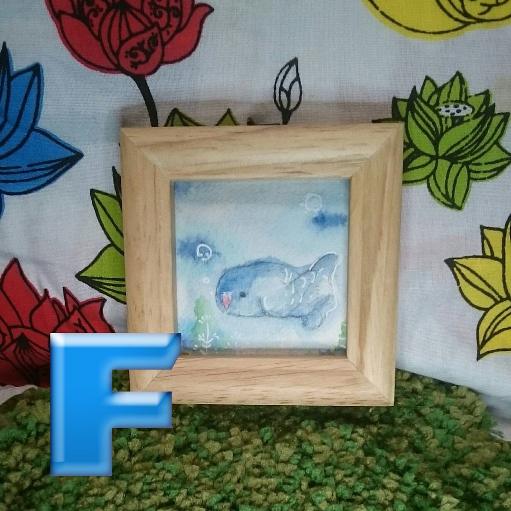 【ミニ原画】2019_あつーい夏