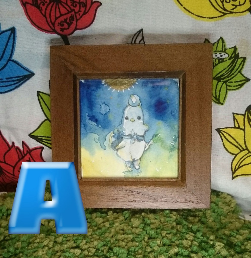 【ミニ原画】2019_あつーい夏