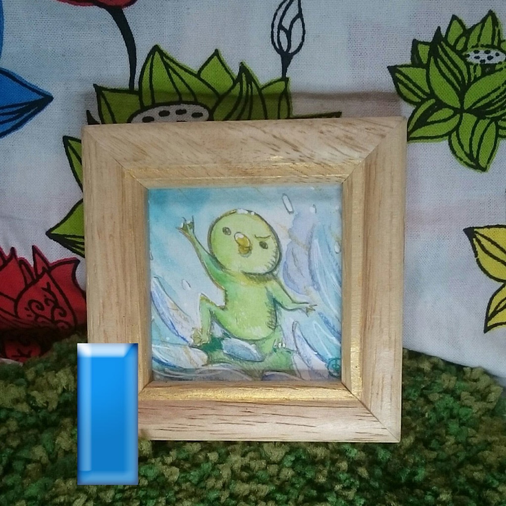 【ミニ原画】2019_あつーい夏