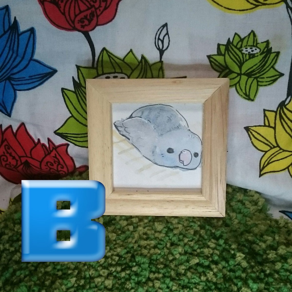 【ミニ原画】2019_あつーい夏