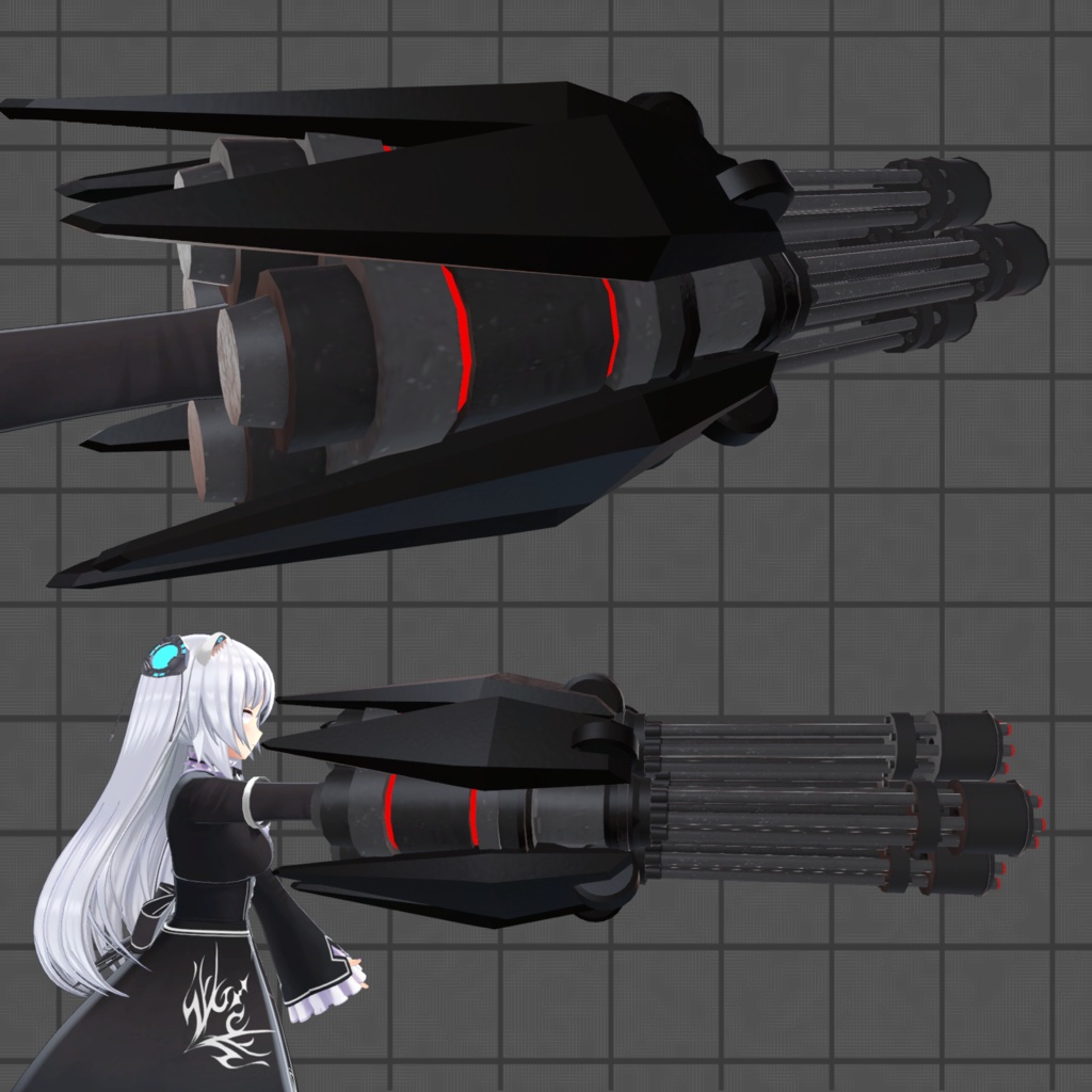 試作腕部装着型武装α「Narcissus」