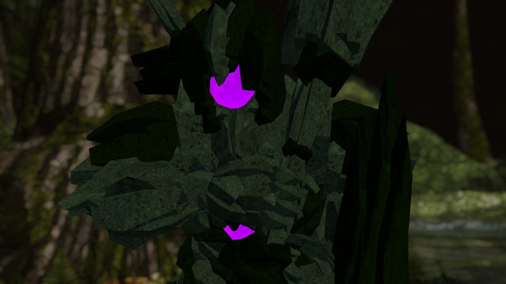 【Quest対応】VRC想定3Dモデル「GolemKnight」