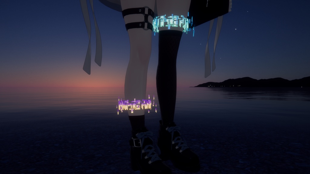 【アニメーション付き】cyber halo