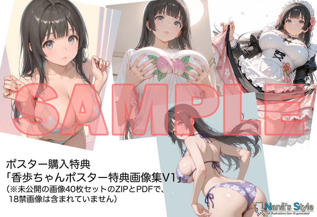 上條香歩 ポスター Vol.1