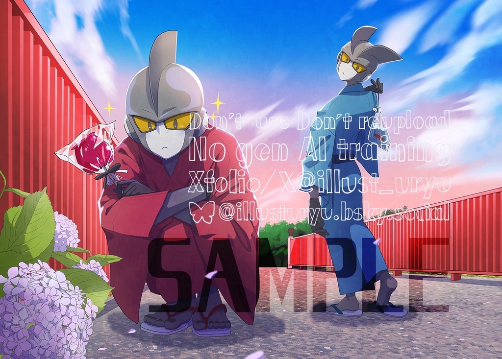 【ガンマズイラスト集】Bee the Hero