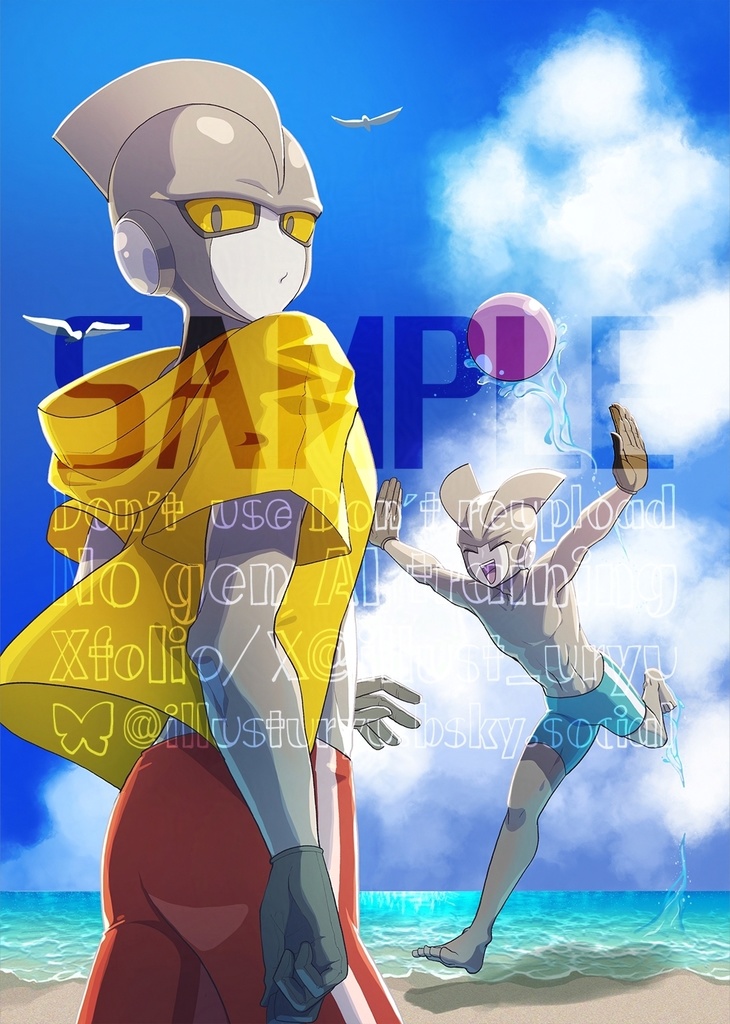 【ガンマズイラスト集】Bee the Hero