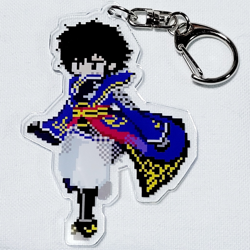 荀攸ドット絵アクリルキーホルダー