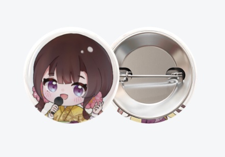 紫桜 黄花 缶バッジvol.1