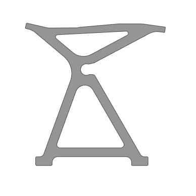 【分売部品】パークベンチ [縮尺：1/3] 