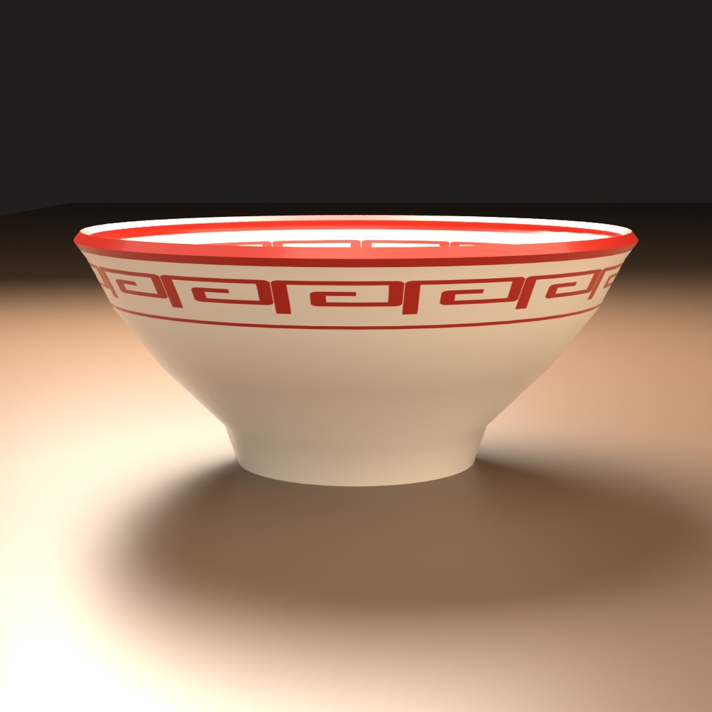 【無料】ラーメン丼【VRChat向け】