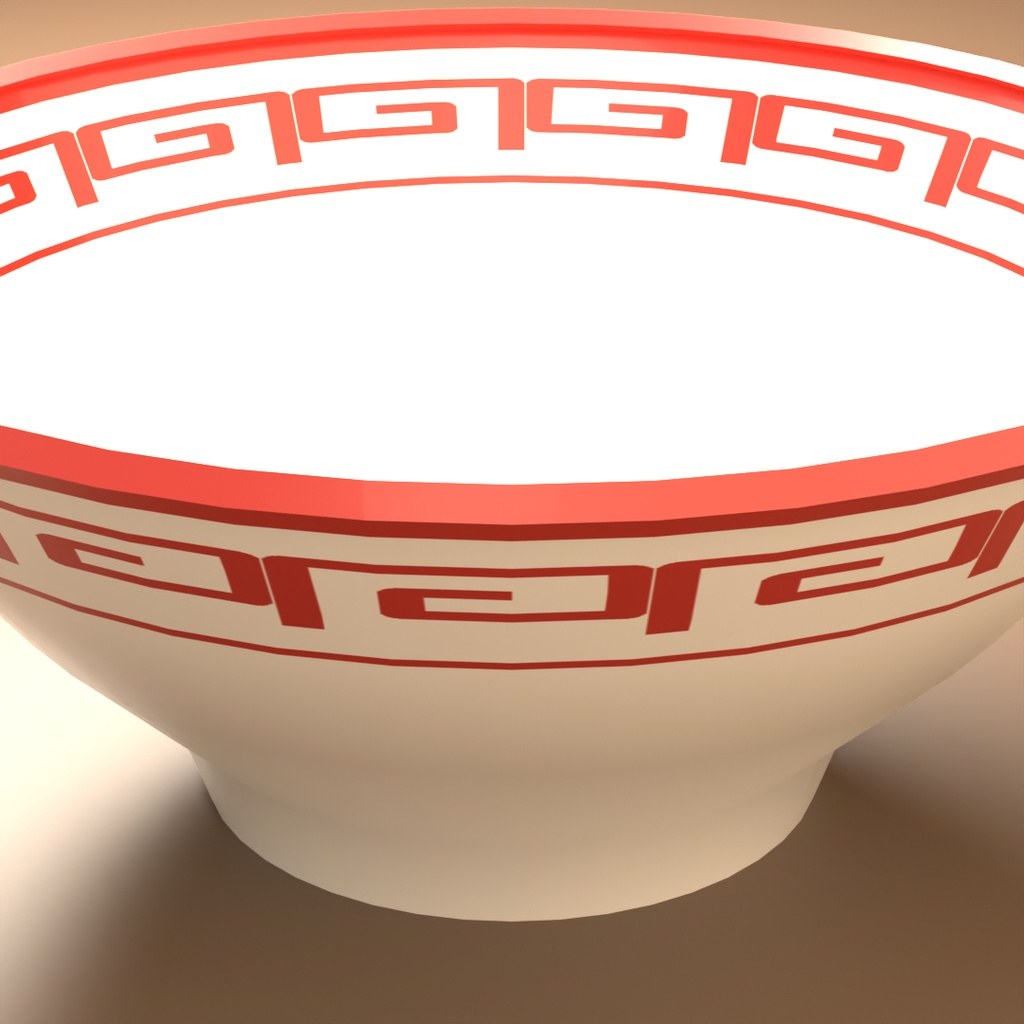 【無料】ラーメン丼【VRChat向け】