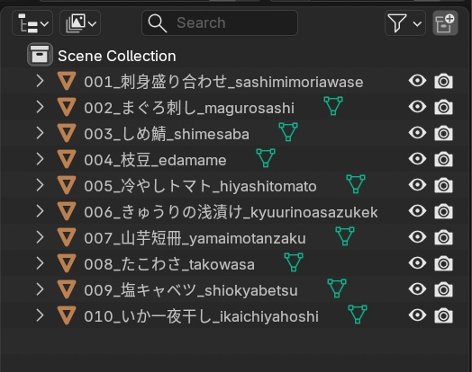 【VRChat向け】時短!居酒屋メニュー札 10枚+木札掛け(無料お試し版)