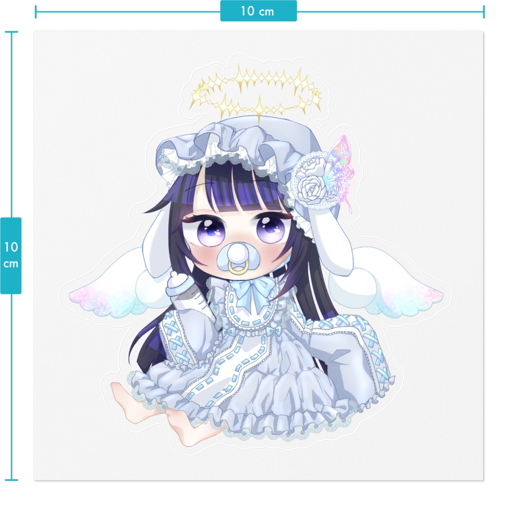 ばぶ稀灼のステッカー