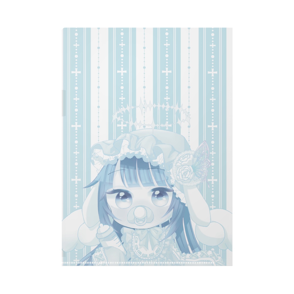 ばぶ稀灼のクリアファイル