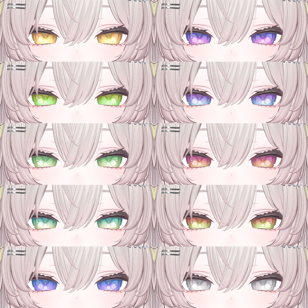 【ルルネ】Hana15 Eye & Make up texture