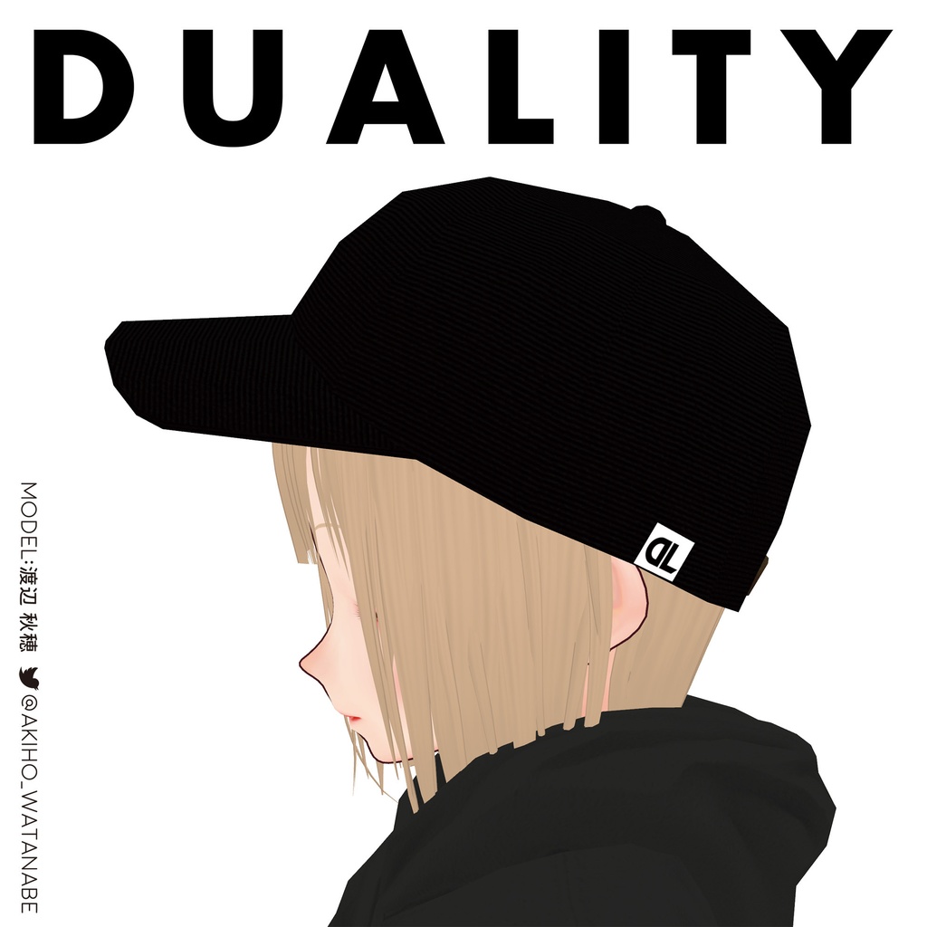 【キャップ・帽子】BASE BALL CAP 【VRC】#duality_booth