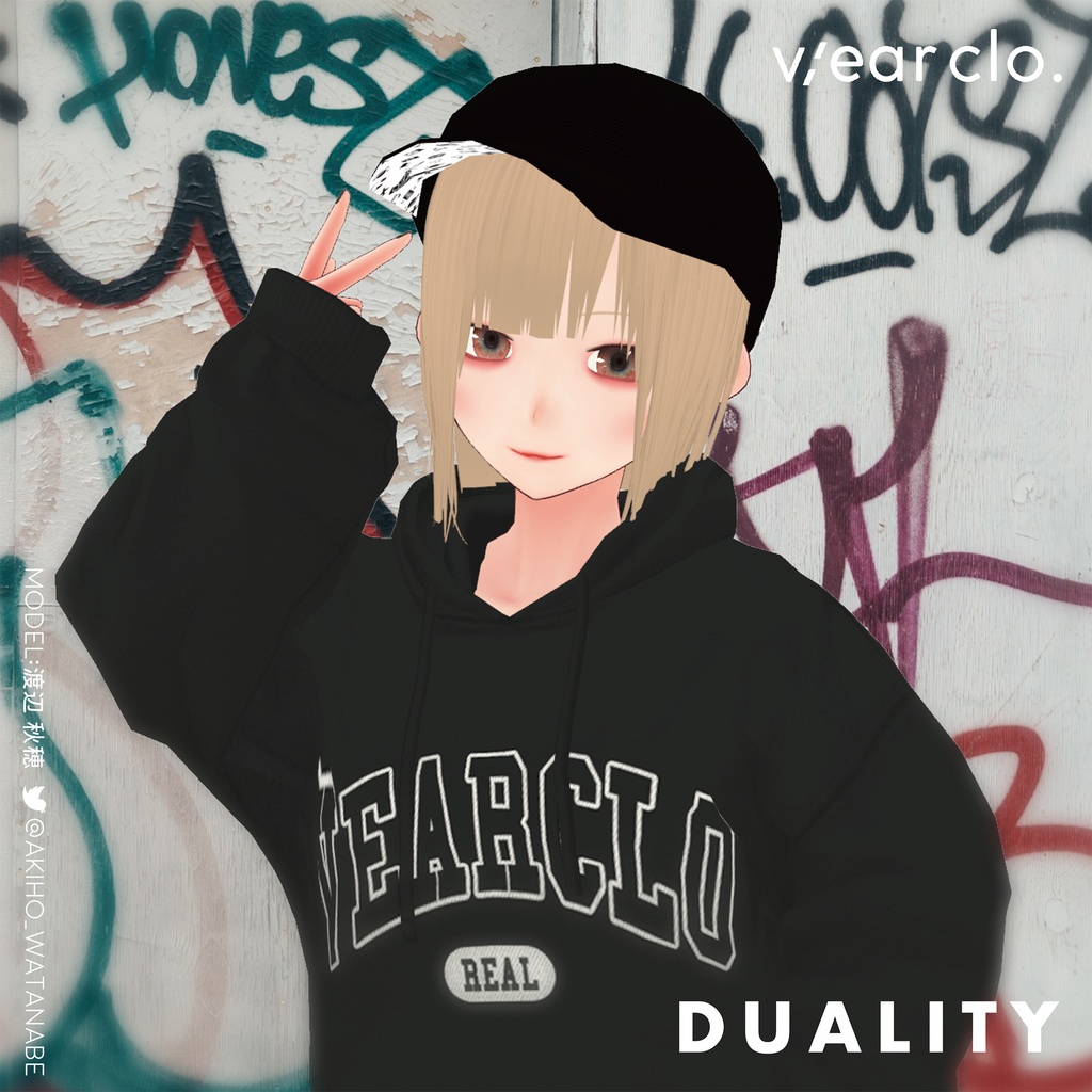 【キャップ・帽子】BASE BALL CAP 【VRC】#duality_booth
