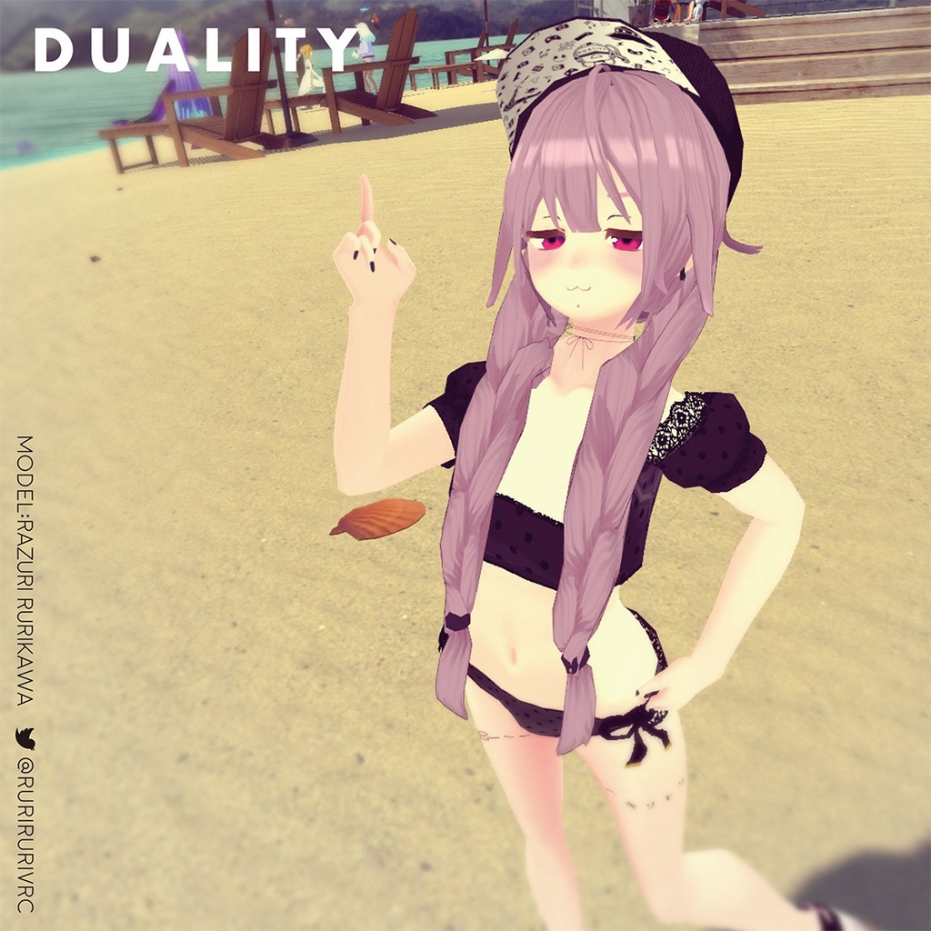 【キャップ・帽子】BASE BALL CAP 【VRC】#duality_booth