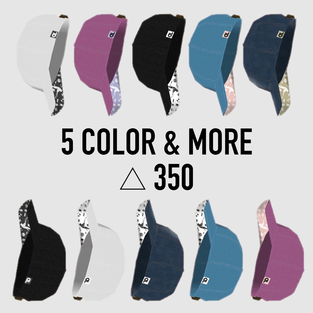 【キャップ・帽子】BASE BALL CAP 【VRC】#duality_booth