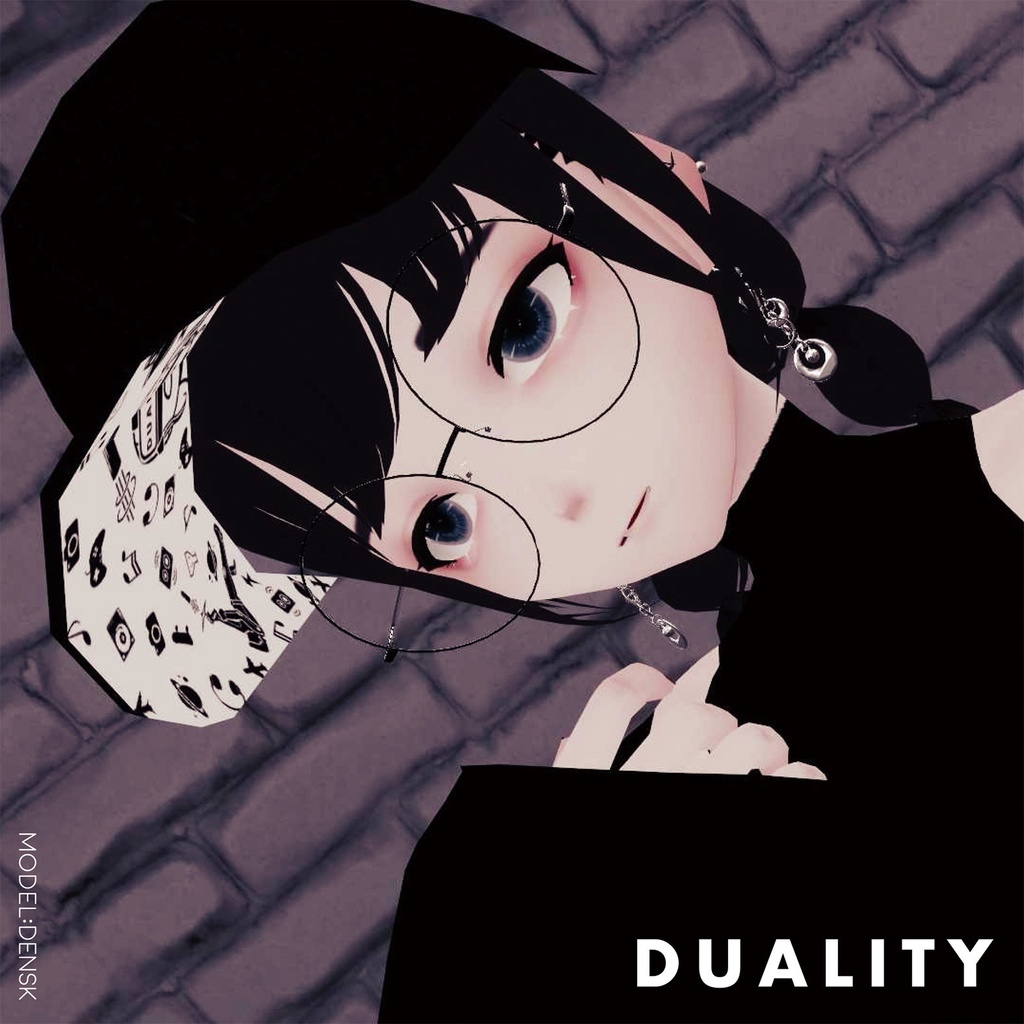 【キャップ・帽子】BASE BALL CAP 【VRC】#duality_booth