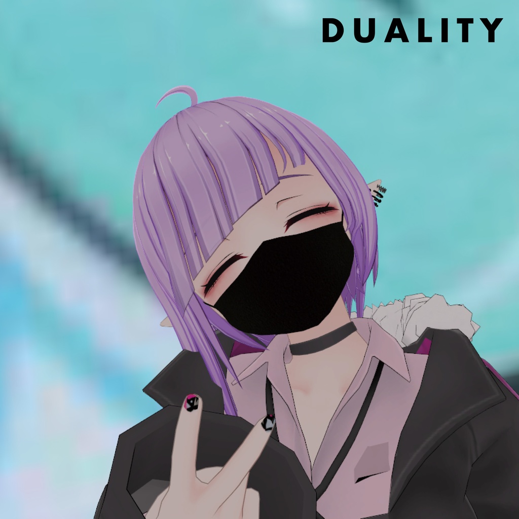 【無料】マスク【Cloth mask】#duality_booth