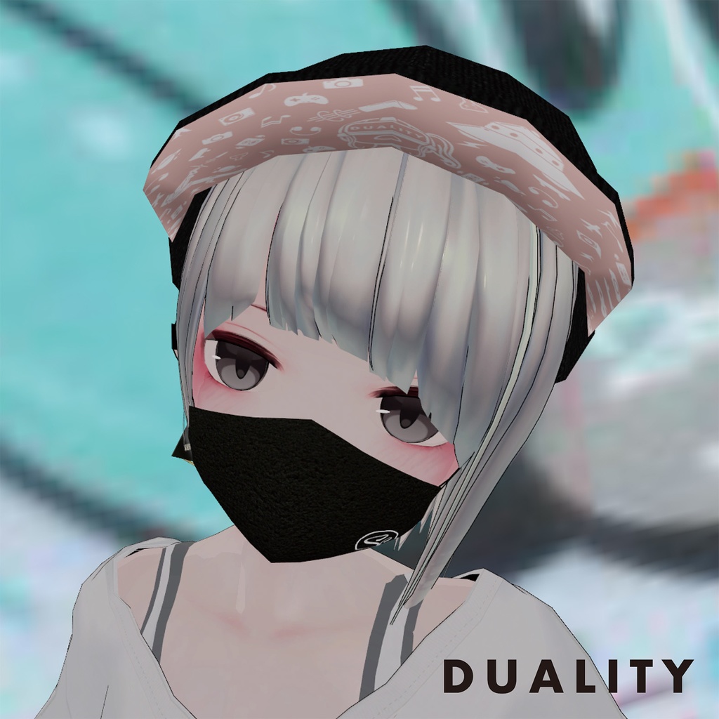 【無料】マスク【Cloth mask】#duality_booth