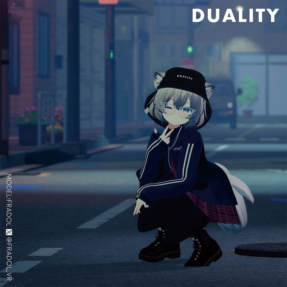 【ブーツ】HIGH-SOLE BOOTS【VRC】#duality_booth