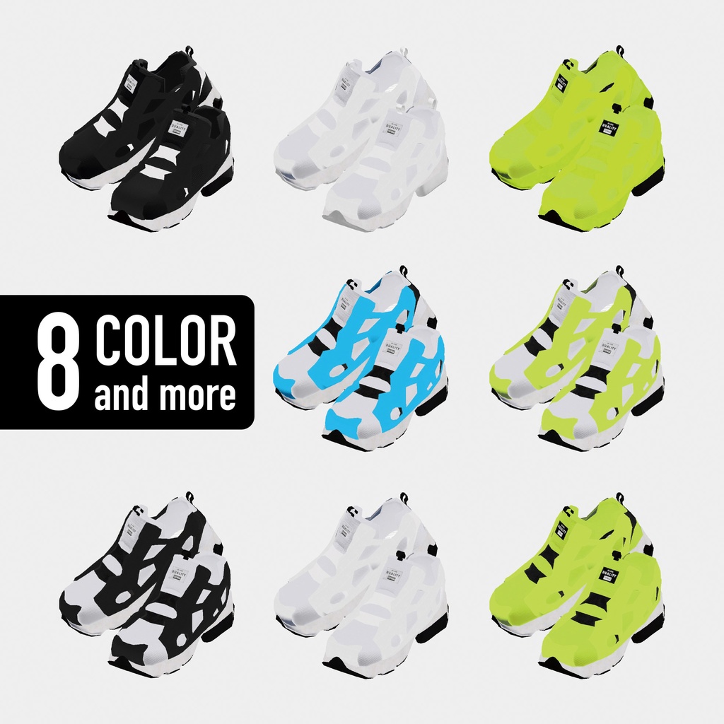 【スニーカー】SNEAKERS DL-1【VRC】#duality_booth