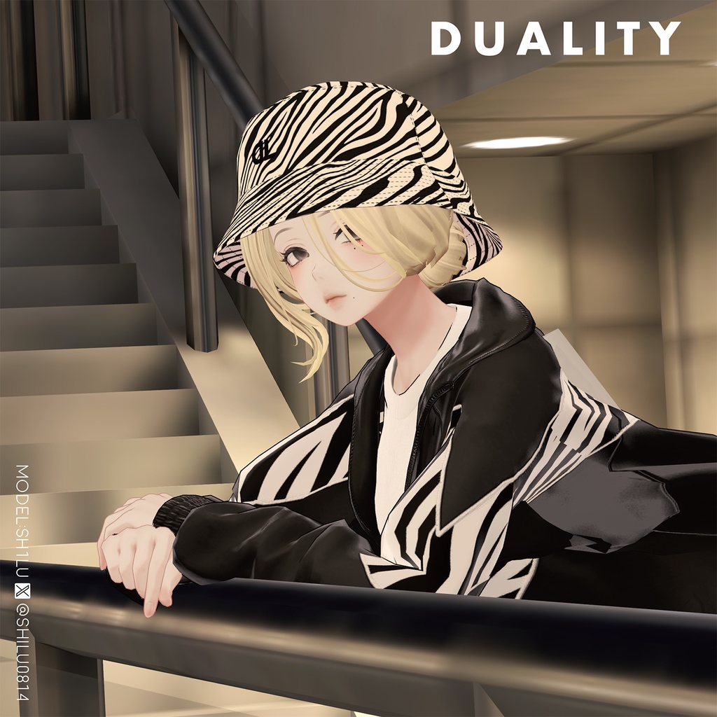 【帽子・バケットハット】BAKEHA【VRC】#duality_booth