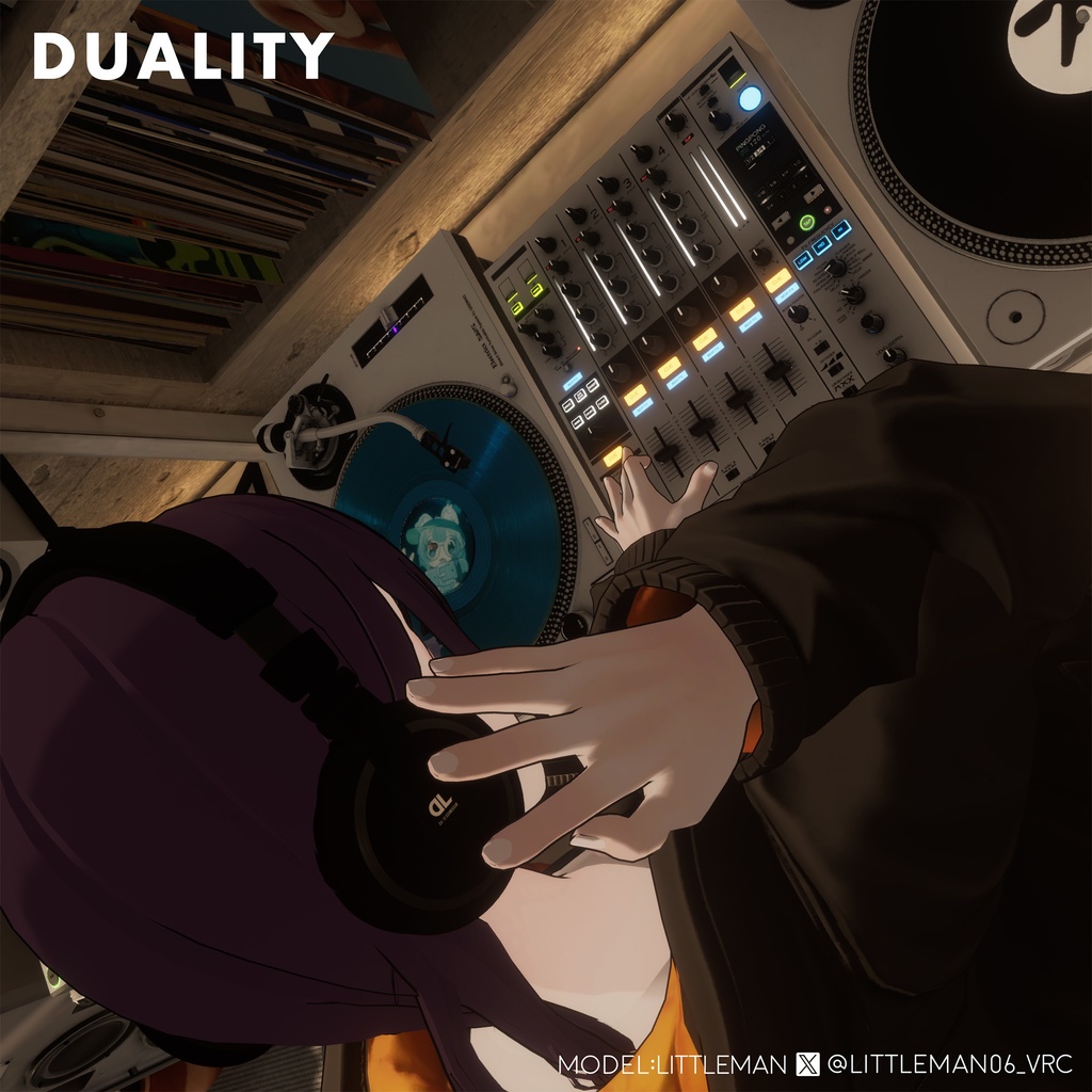 【ヘッドホン】HEADPHONES【6アバター対応】#duality_booth