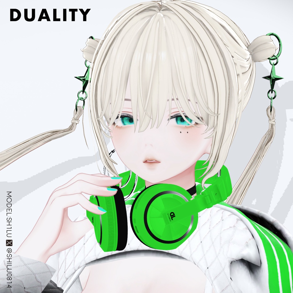 【ヘッドホン】HEADPHONES【6アバター対応】#duality_booth