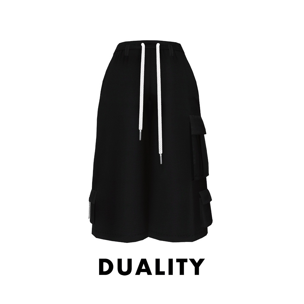 【ハーフパンツ】CARGO HALF PANTS【4アバター対応】#duality_booth