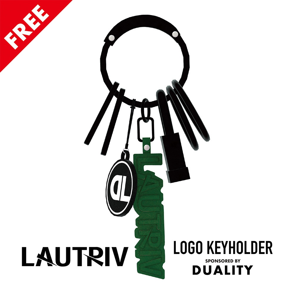 【LAUTRIV】LOGOKEYHOLDER【無料】#duality_booth