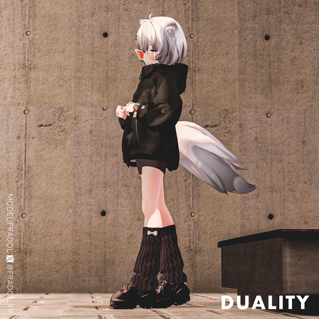 【アノラックパーカー】ANORAK PARKER【4アバター対応】#duality_booth