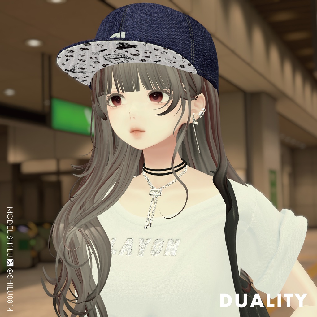 【帽子・キャップ】BBCAP-3【VRC】#duality_booth