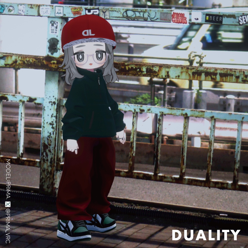 【帽子・キャップ】BBCAP-3【VRC】#duality_booth