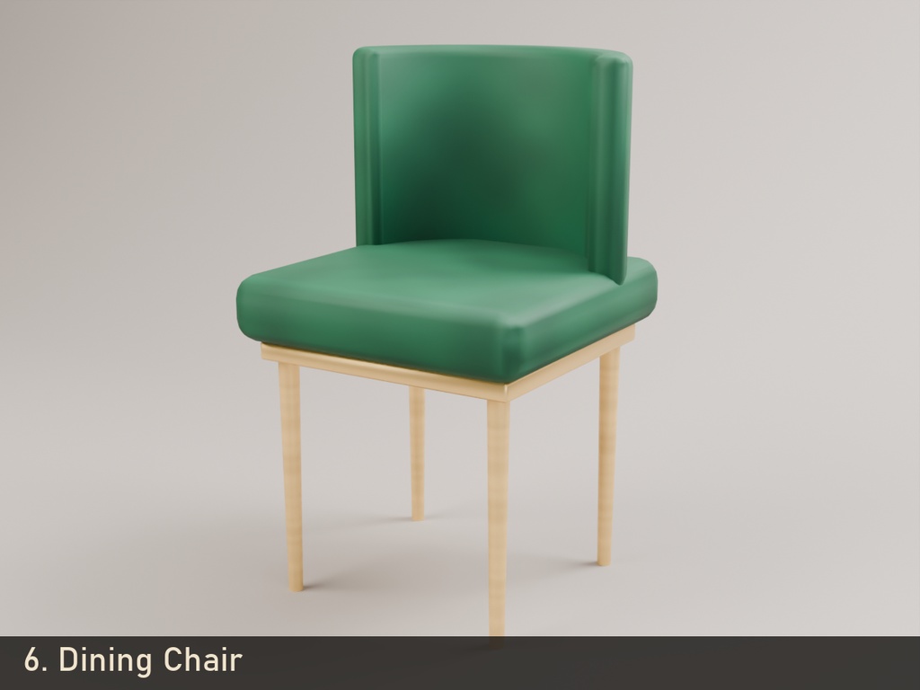 【VRChat】Luxury Furniture Set ラグジュアリー家具セット 10点【Quest対応】