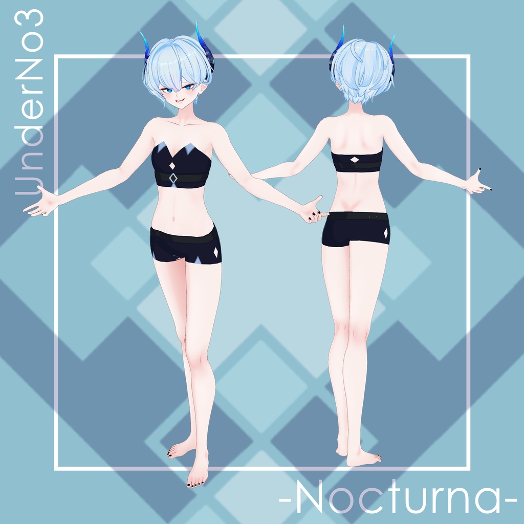 Nocturna -ノクターナ-【オリジナル3Dモデル】#Nocturna3D
