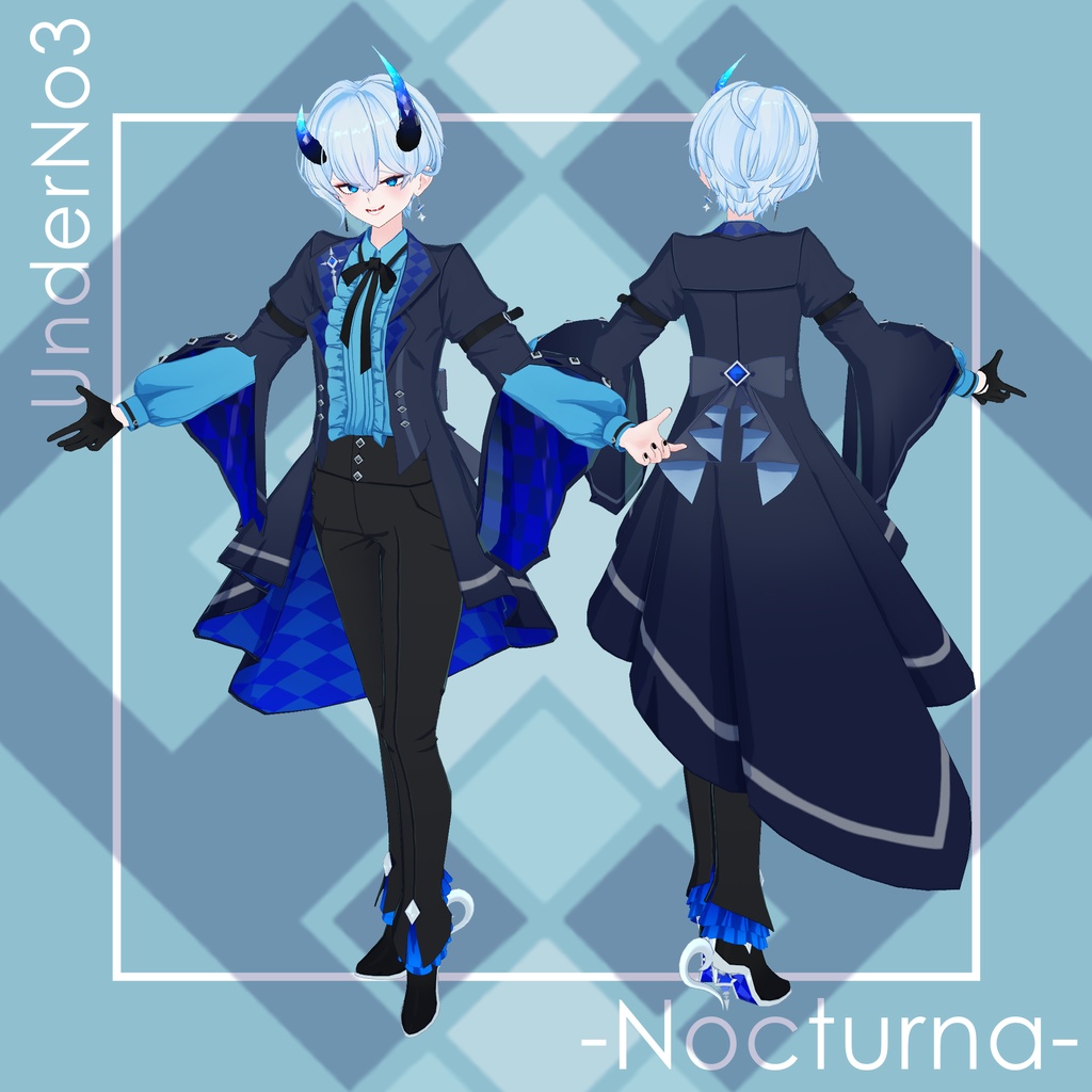 Nocturna -ノクターナ-【オリジナル3Dモデル】#Nocturna3D
