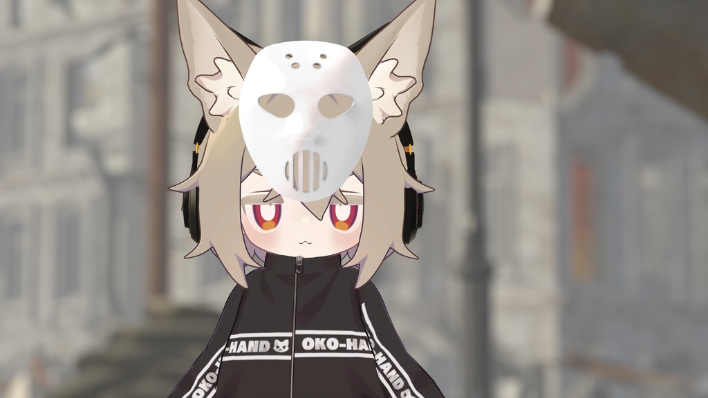 【無料】Anger◯ist風ホッケーマスク👊【VRChat想定】