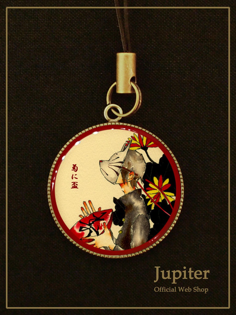 ストラップ 菊に盃 Jupiter Booth ストラップ 菊に盃 Jupiter Booth
