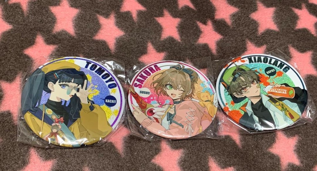 カードキャプターさくら　バッジ3人セット