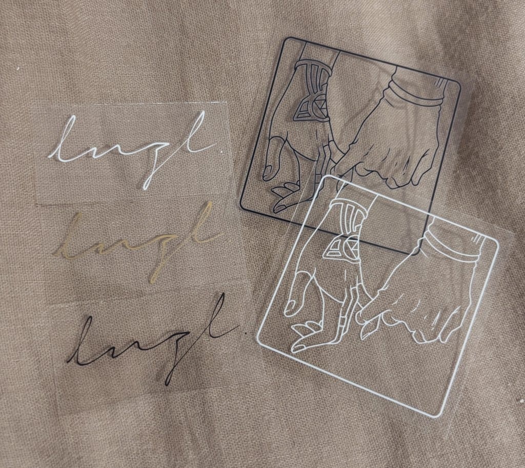 リンゼル 透明台紙ステッカー【セット】