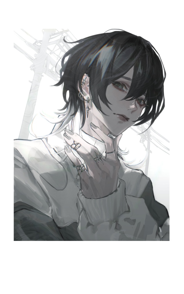 4CE チェキ風カード 上半身