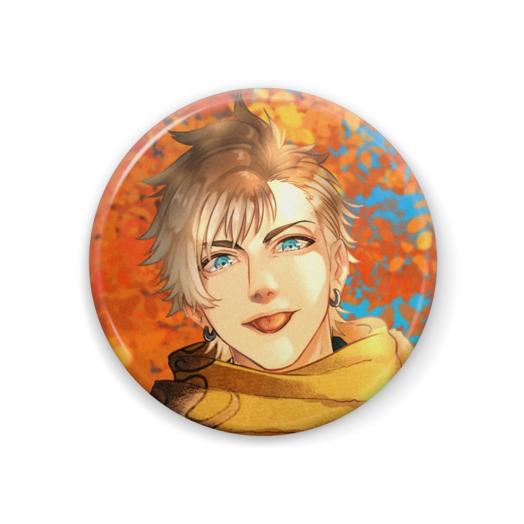 極アル缶バッジ(龍造寺二朗)