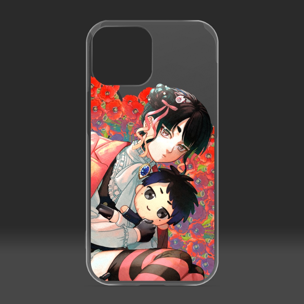クリアiPhoneケース【親友×狼】東雲雪子