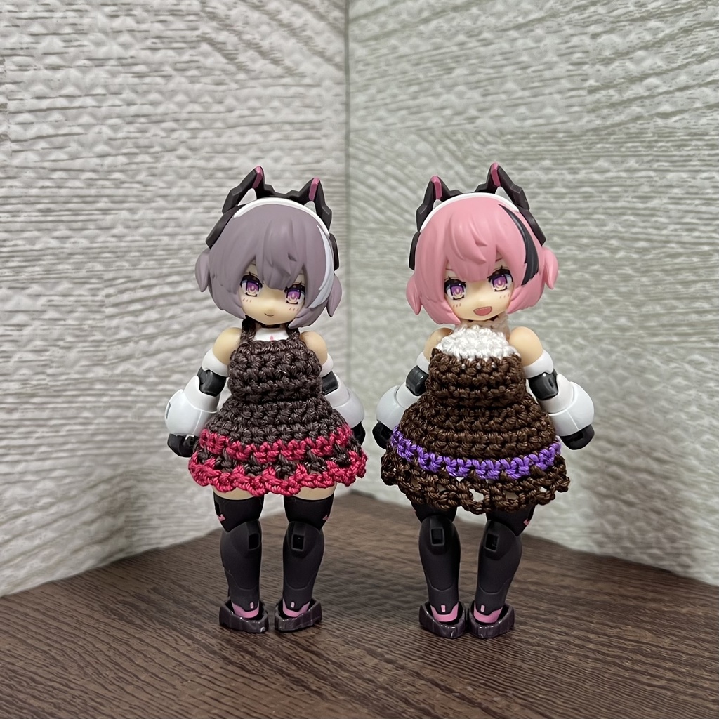 DTA ティタニア用 もふ襟付きワンピセット