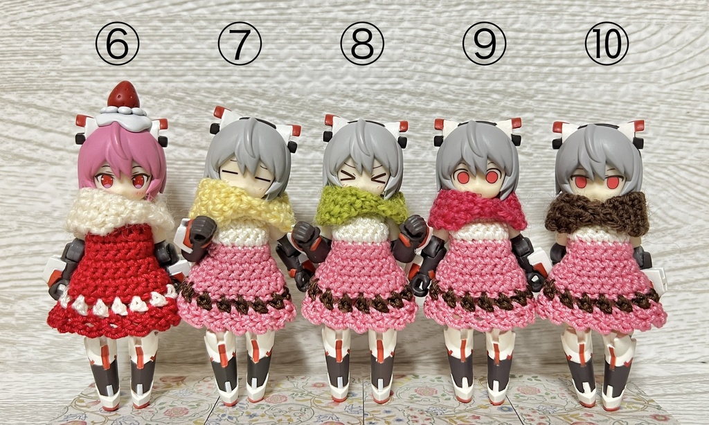 DTA用 毛糸のマフラー