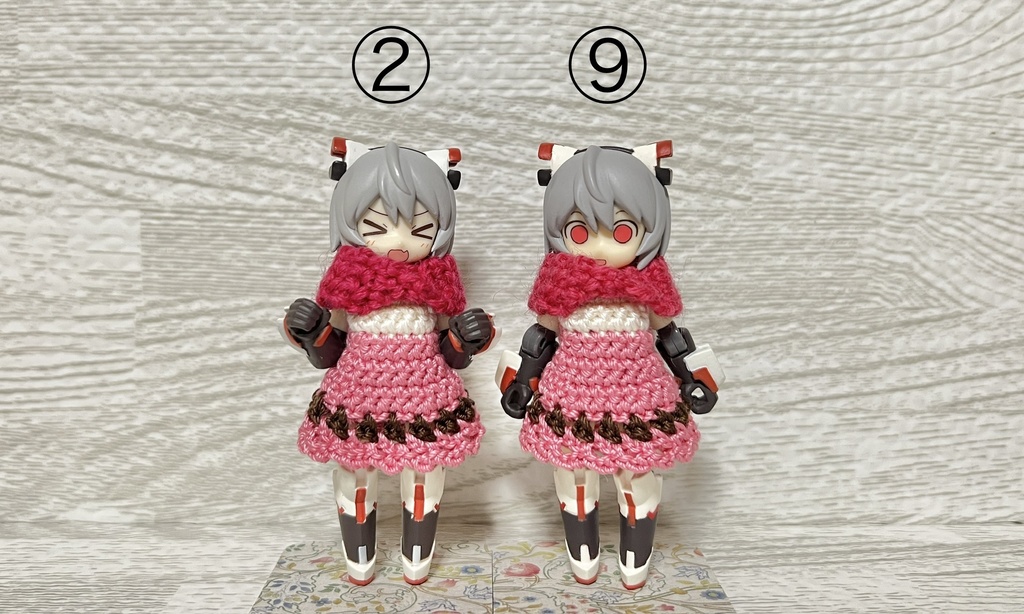 DTA用 毛糸のマフラー