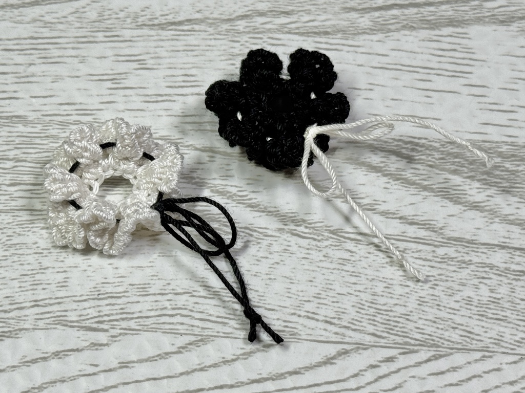 DTA用 白と黒のワンピース